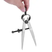 ALLOYSEED быстрой регулировки крыло делителя Leathercraft мебель компасы интервал датчик DIY круговой для школьных принадлежностей