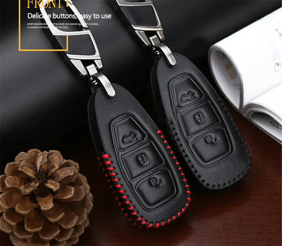 Car Key Case Cover For Ford 3 Button Key (5)