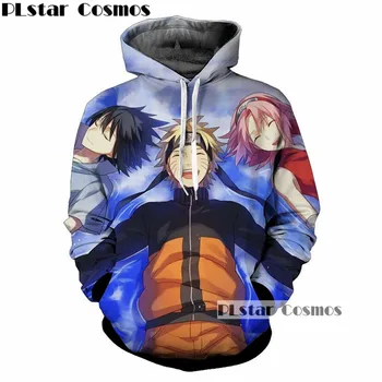 

PLstar Cosmos Classic Anime Naruto Print Hoodies 3D Cartoon Naruto Printing Men/Women Sweatshirt Long Sleeve Pullover Tops