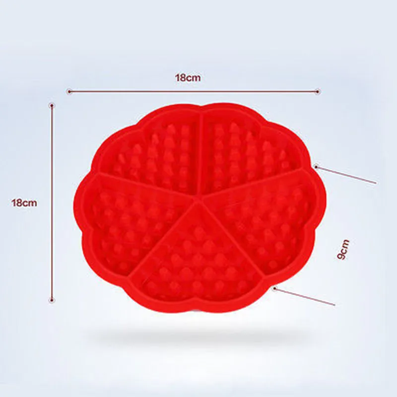 Антипригарная Пищевая силиконовая вафельная форма для кухни жаропрочная посуда формы для пирогов для жаровни высокотемпературный