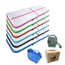 3 м* 1 м* 10 см надувные гимнастические воздушные дорожки, матовые коврики с электрическим воздушным насосом для дома