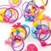 50PCS/Lot 3.0CM Lovely Stars Children Cute Rubber Bands Ponytail Holder Elastic Hair Band Head Ties Cartoon Hair Accessories ► Photo 3/6