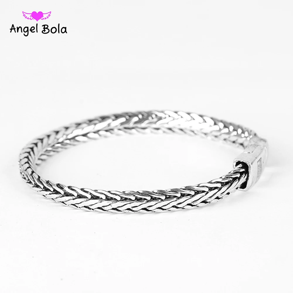 

Cool Women Biker Bicycle Motorcycle Chain Ancient Silver Women's Buddha Bracelets & Biba Bangles Fashion Jewelry