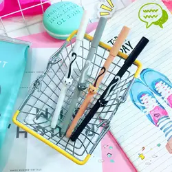 Новинка кошка гелевая ручка милый каваи Пластик офиса ручки для детей, пишущих подарок творческой Kawaii корейский Канцтовары Школьные