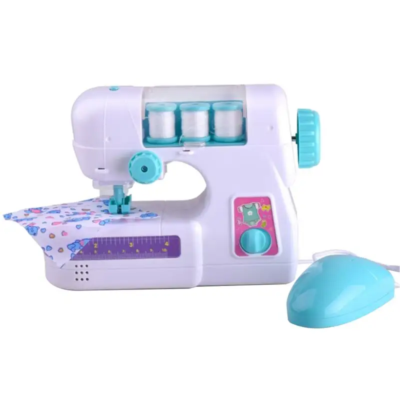 

Small Size Sewing Machine Easy to Use Electric Lightweight Sewing Toy Educational Toys Sewing Machine for Children Kids Toddlers