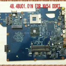 48.4BU01.01N для шлюза nv54 материнская плата для ноутбука DDR2 554BU01031G MBWDG01001 MB. WDG01.001 основная плата DDR2 Бесплатный процессор