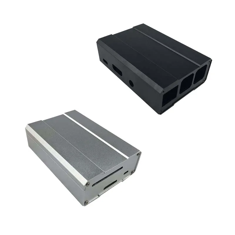 

High Quality Raspberry Pi 3 Case Aluminum Raspberry Pi 2 Box Case Shell with Sliver Color for Raspberry Pi 3 Model B