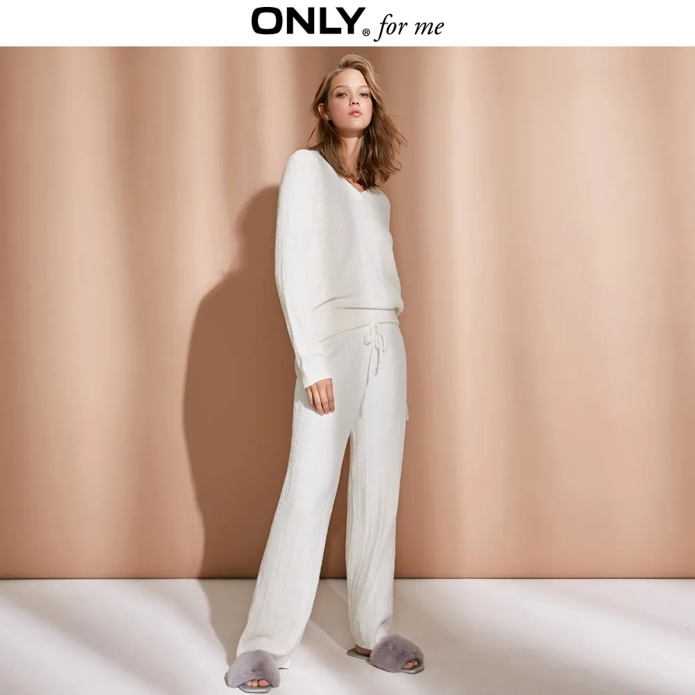 

ONLY Women's Fleece Twisted Casual Pants |11847V503