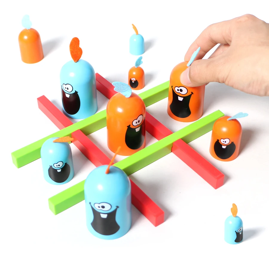 Семейные вечерние настольные игры Fun Gobblet Gobblers игра Gobble you way to 3 в ряд! Моя первая со