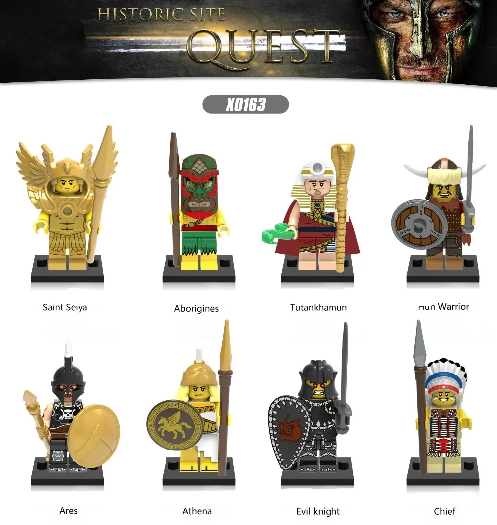 

Marvel's The EvengersLegoings Super Heroes Middle Egypt Series Saint Seiya Pharaoh Tutankhamun Athena Evil Knight Bag