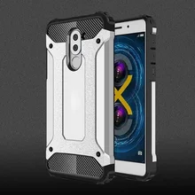 

For Huawei Honor 6X Case Mate 9 Lite TPU and PC Hard ShockProof Protector Armor Cover For Huawei Gr5 2017 Case