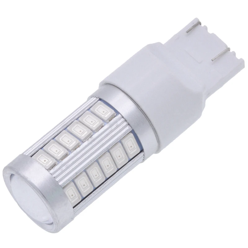 KaTur 2шт 7443 7444NA 5630 33 SMD красный 900 люмен супер яркий светодиодный стоп сигнал с