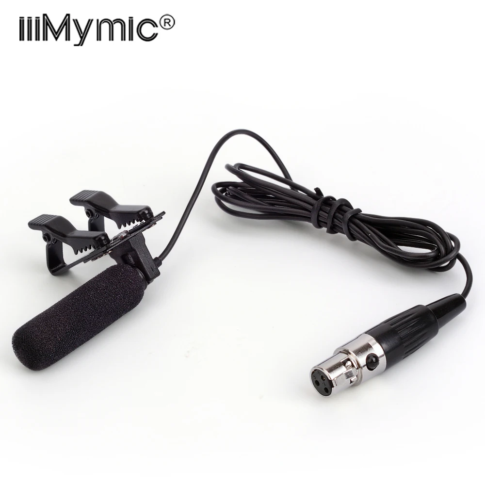 

Long range Sound-absorbing !! Professional 3Pin Lapel Mini Condenser Microphone for AKG Wireless Transmitter mini 3 Pin XLR TA3F