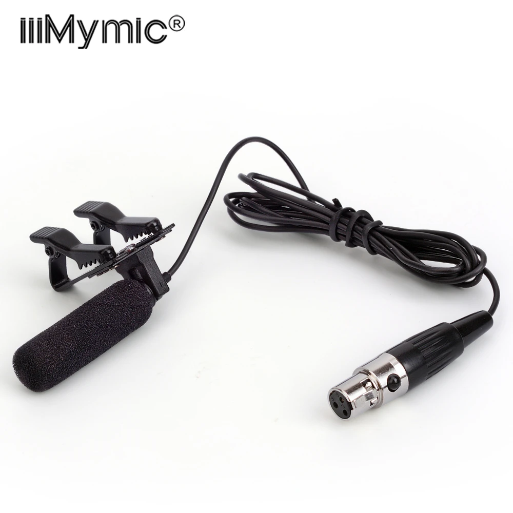 Long range Sound-absorbing !! Professional 3Pin Lavalier Lapel Condenser Microphone for AKG Wireless Transmitter 3 Pin XLR TA3F