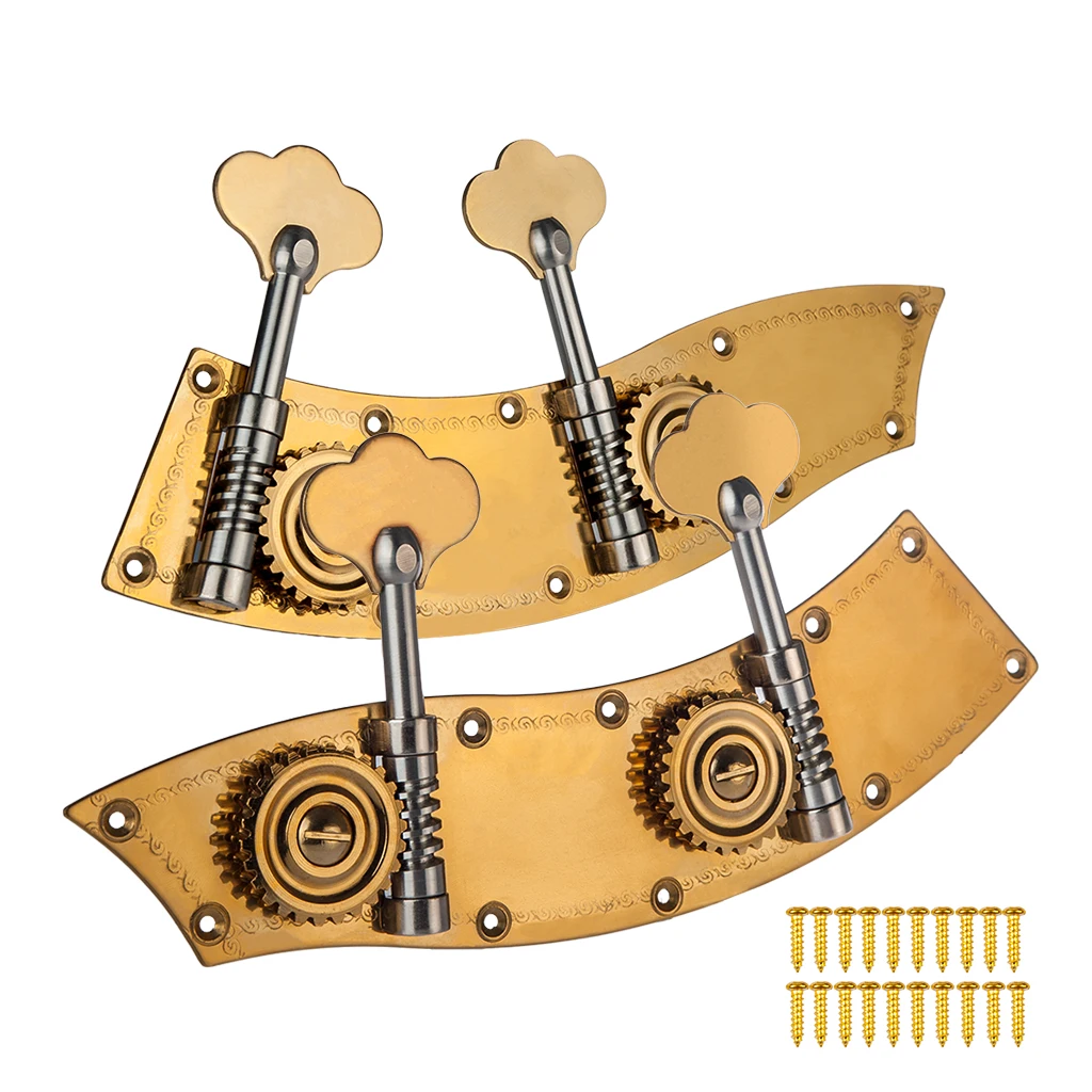 

3/4 4/4 Double Bass Machine Heads Upright Bass Pegs Bass Tuning Pegs WScrews SET