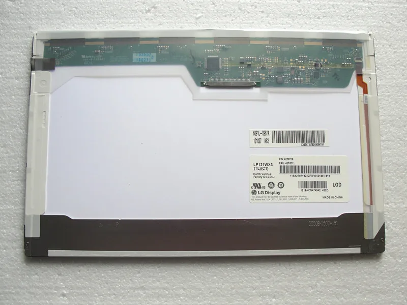 12 1 ЖК Матрица LP121WX3 TLC1 (TL) (C1) LTN121AT07 B121EW09 V3 LTD121DEVQB00 для Lenovo IBM X200 X201 X201I ноутбука |
