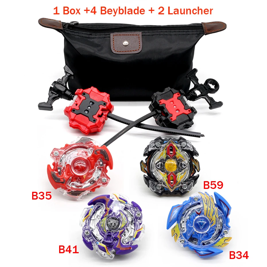 Beyblade Burst набор Beyblade металлический Fusion пусковой захват пакет Бог спиннинг Топы Bey Blade Blades игрушка B122 B139 B133 Новинка