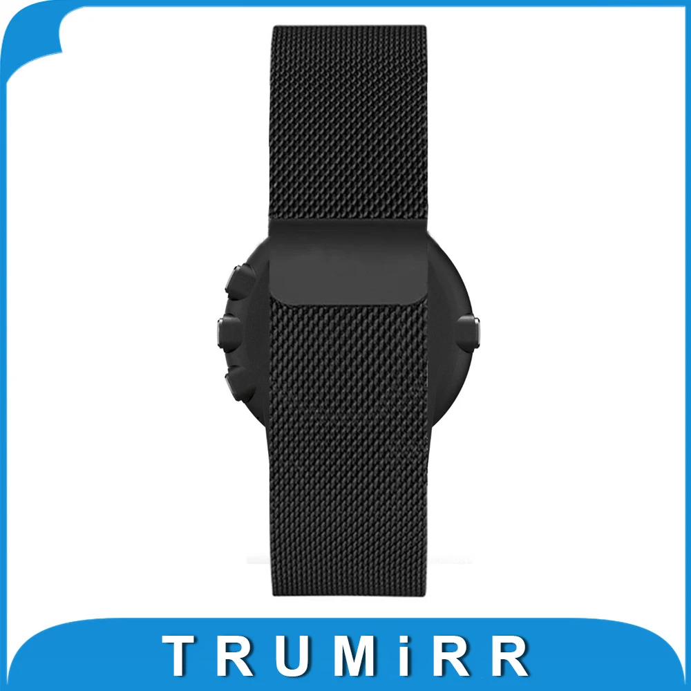 Prix pour Milanese Boucle Bande En Acier Inoxydable Montre Bracelet Sangle De Remplacement pour Pebble Temps Ronde 20mm Bradley Montre Noir Argent Prix pour Milanese Boucle Bande En Acier Inoxydable Montre Bracelet Sangle De Remplacement pour Pebble Temps Ronde 20mm Bradley Montre Noir Argent