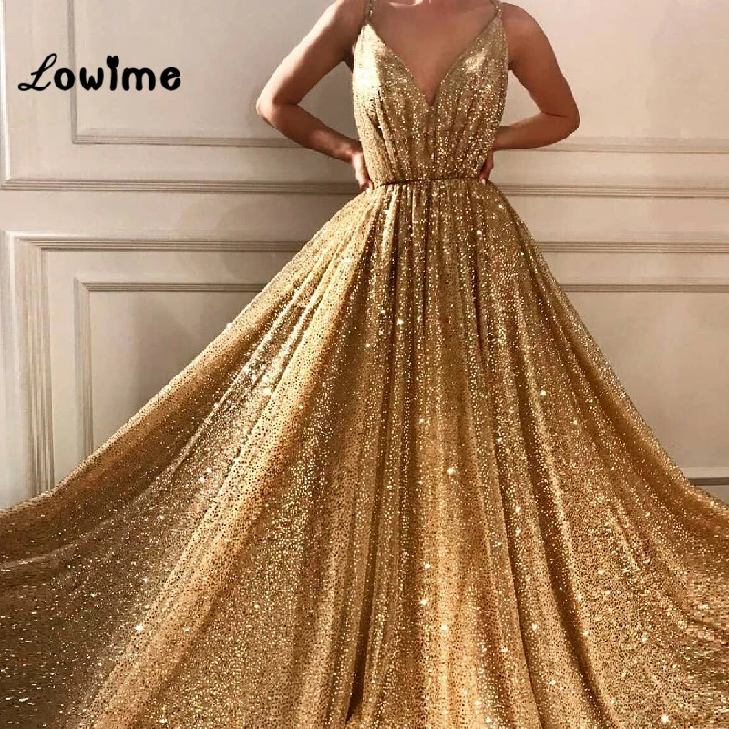 Gold elegant dress Clearance