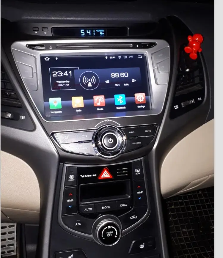 Hyundai Elantra android radio year is 2015
