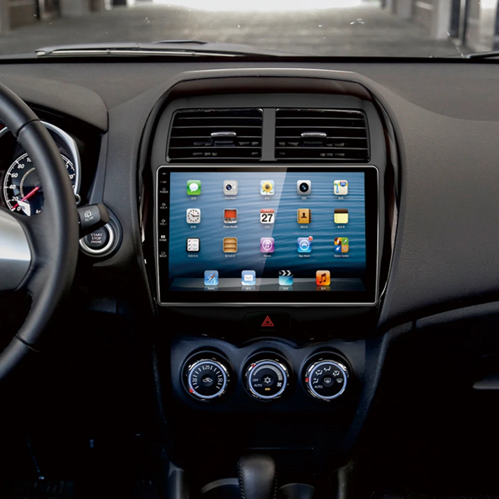 OZGQ Android 7 1 Автомобильный плеер для Mitsubishi ASX/RVR 2010 ~ 2018 Авто GPS навигация Bluetooth радио