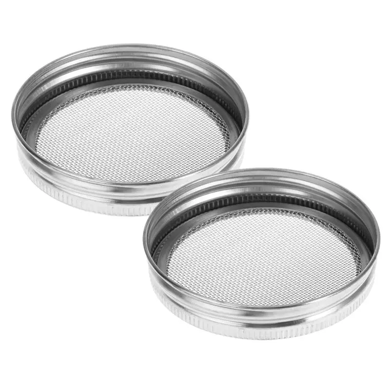 2018 Hot Silver Stainless Steel Strainer Filter Net Cover Seed