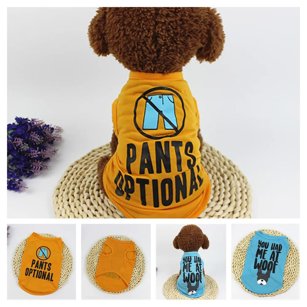 2018 High quality Summer Dog Clothing Polyester Cute Puppy Costume For
