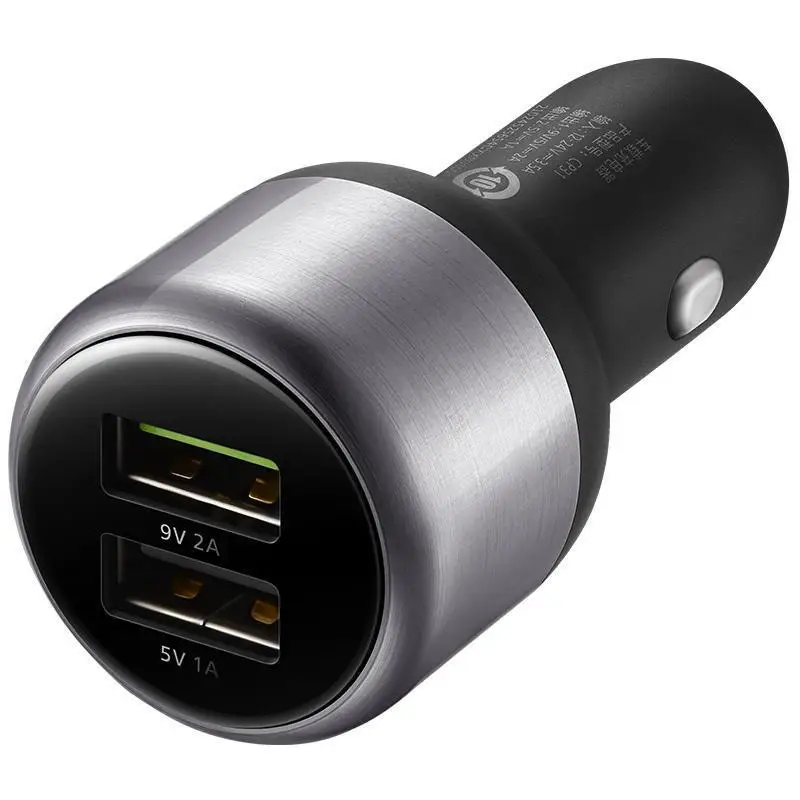 Зарядное устройство для автомобиля Huawei быстрая зарядка 2 USB порта 23 Вт 9 В А