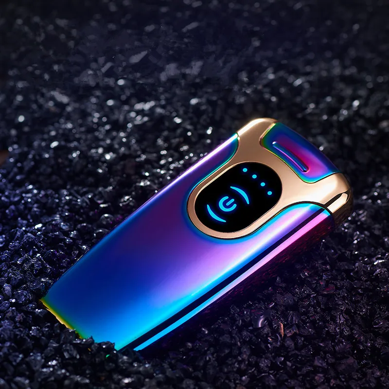  Pulsed Arc Slim Windproof cigarette cigar Personality primo Electronics usb cigarette plasma lighte