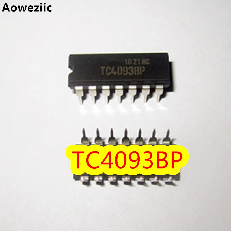 

Aoweziic 10pcs/lot TC4093BP Logic - Gates and Inverters new original authentic DIP line in stock