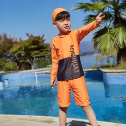 Детские гидромайки купальник бикини для мальчиков Дети для одежда детей разделение одежда заплыва мальчиков красивый прекрасный Спорт
