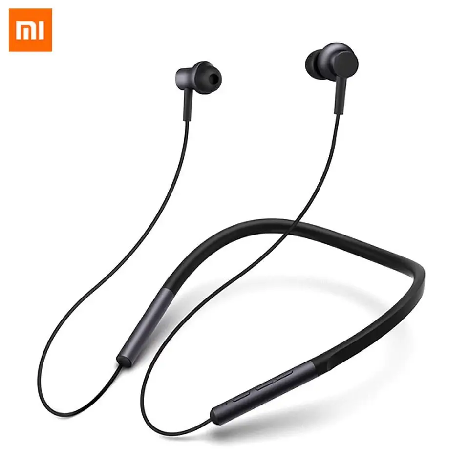 

Original Xiaomi bluetooth neckband earphone Headphone Hybrid Dual Driver apt-X Support AAC Codec Skin Care Light Sports Leisure