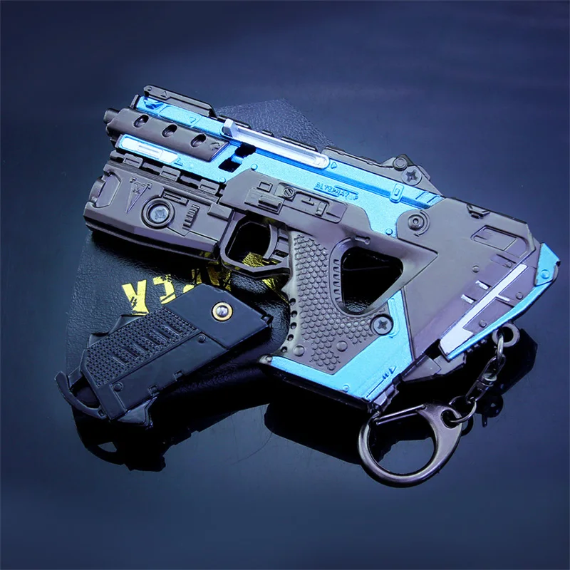 Модель пистолета брелок металлическое оружие битва королевская игра APEX Legends мальчик игрушки подарки