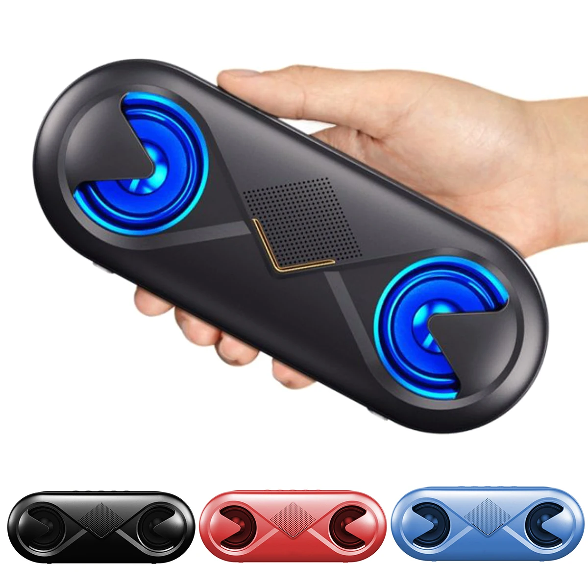 SOONHUA беспроводной BT динамик портативный открытый супер бас громкоговоритель