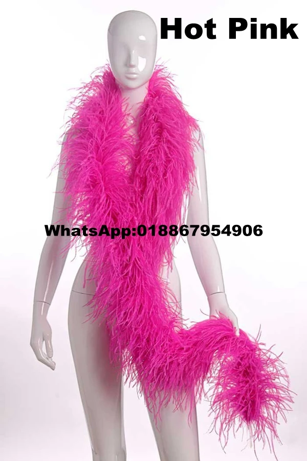 Candy Pink 2 Ply Value Ostrich Boa Halloween Costume Ostrich Feather Boa Dance and Fashion Design ZUCKER\u00ae Dyed /& Sanitized in the USA