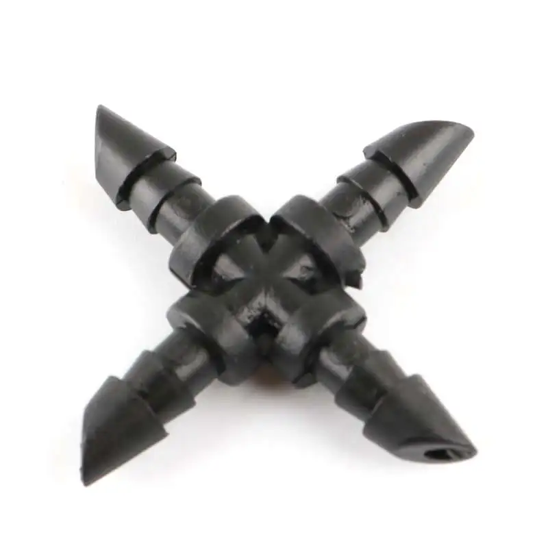 

15 Pcs Micro Joint Garden drip inverted Barb Equal Connector 1/4 Inch Hose Watering Irrigation Connector 4/7 Mm Hose Connector