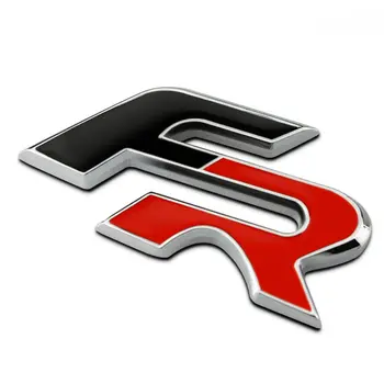 

1 PCS FR Metal Car stickers emblem badge for Seat leon FR+ Cupra Ibiza Altea Exeo Formula Racing Car Accessories Car Styling