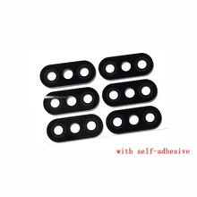 2 шт. задняя камера стеклянная крышка объектива для Xiaomi Redmi Note 6 Pro с Ahesive наклейка запасные части