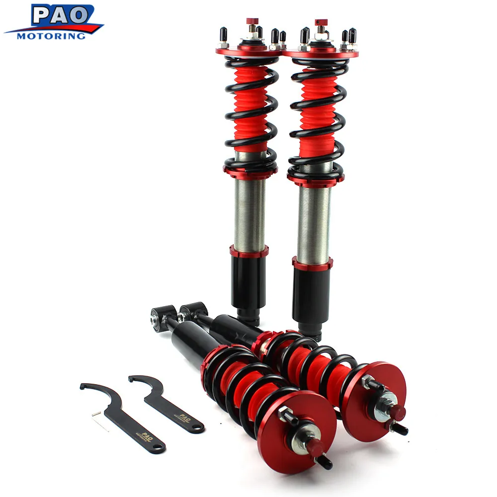 

Set For Honda Accord 1998-2002 Acura CL 2001-2003 Coilovers Spring Shock Absorber Adjustable Damper Spring Struts Kits