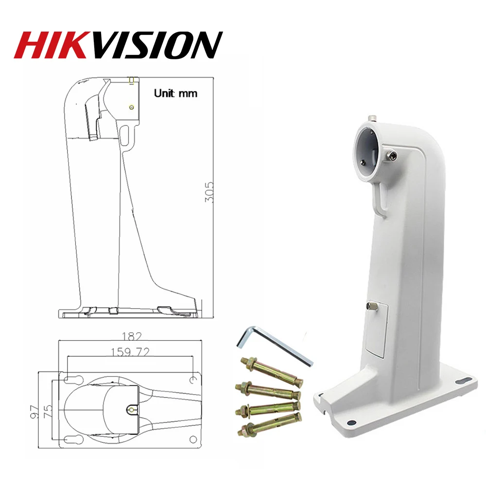 Быстрая доставка DS 1614ZJ кронштейн для камеры cctv аксессуары настенный Hikvision