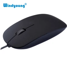 Ультратонкая мини USB Проводная оптическая мышь 1200 dpi эргономичная геймерская 3D мышь для Macbook hp ноутбук ПК Настольная компьютерная мышь