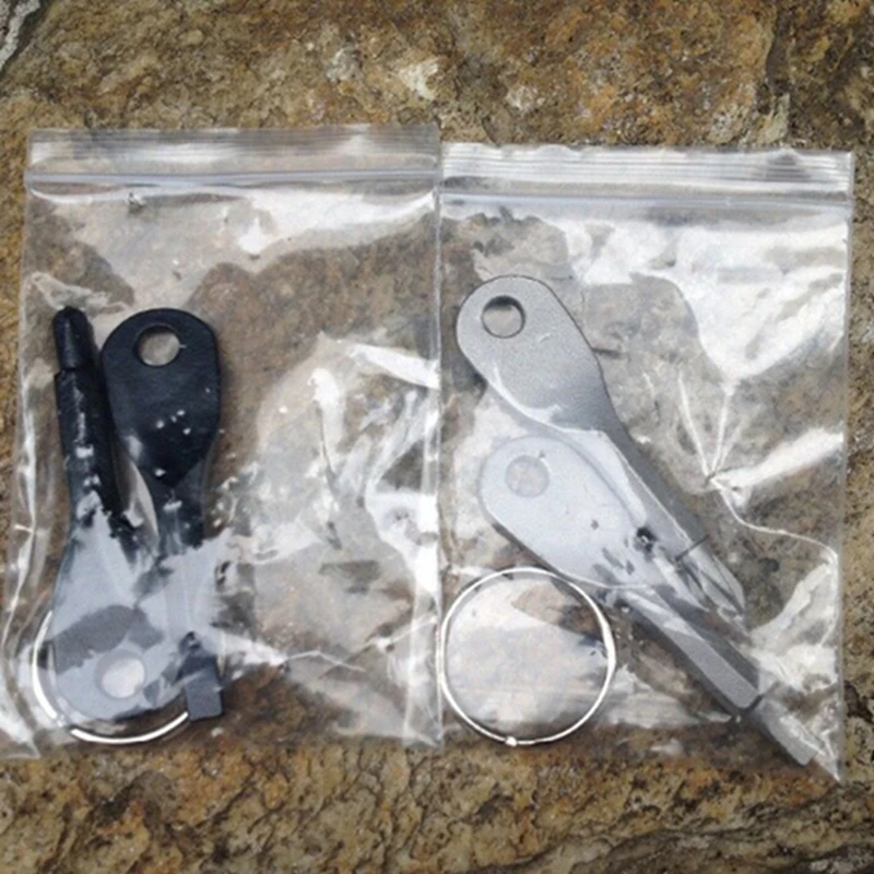 Metal Steel Phillips Screwdrivers EDC Multifunction Screwdriver Pocket Keychain Mini Slotted Screwdriver Outdoor Repair Tool (7)