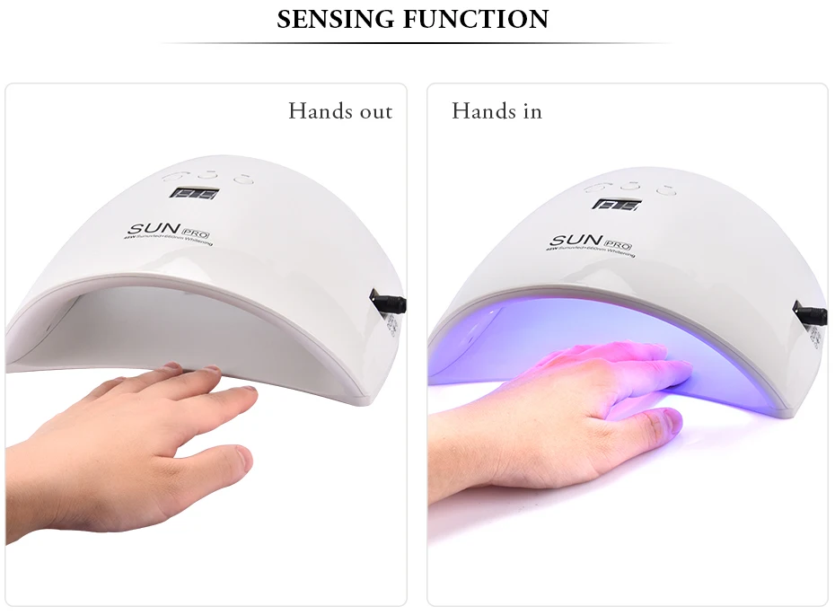 UV Nail Lamp Led Nail Dryer for Gels Nail Polish Curing Lamps with Sensor Low Heat Mode Nail Dryer Manicure Tools Nail Art Light (7)