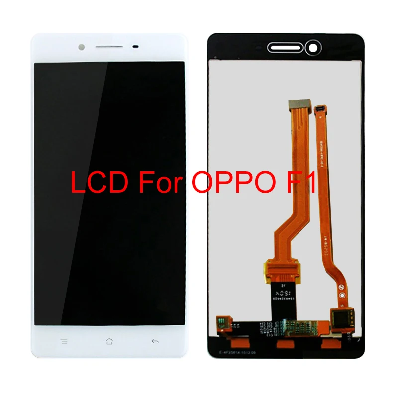 Белый ЖК дисплей для OPPO F1 F1S F3 Lite A83 A59 A57 A77 A71 A33 A35 и кодирующий преобразователь