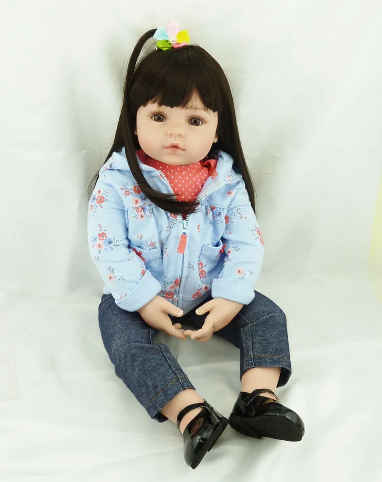 

Forrsdor Bebe reborn nuevo hecho a mano silicona baby adorable Lifelike toddler Bonecas girl kid menina de silicona doll