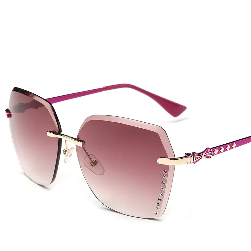 Fashion Oversized Square Sunglasses retro Women Elegant vintage Brand