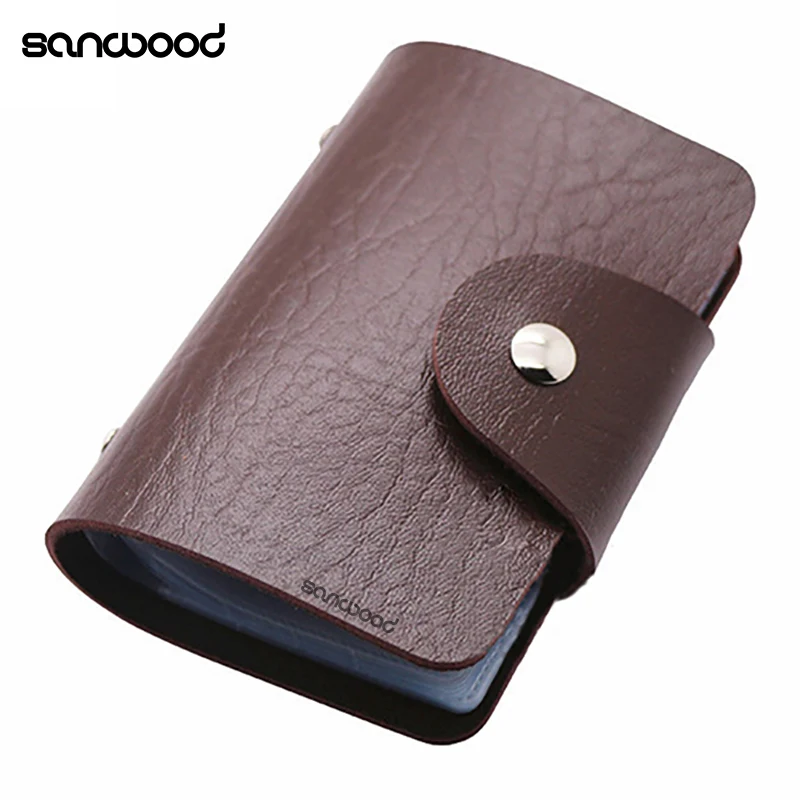 

Women's Business ID Credit Card Wallet Cash Holder Organizer Case for 24 Cards
