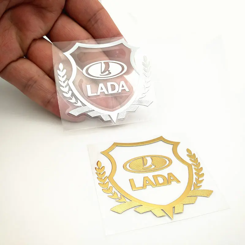 

3D metal car sticker Emblem Badge case For Lada Niva Kalina Priora Granta Largus Vaz Samara 2110 Car Styling