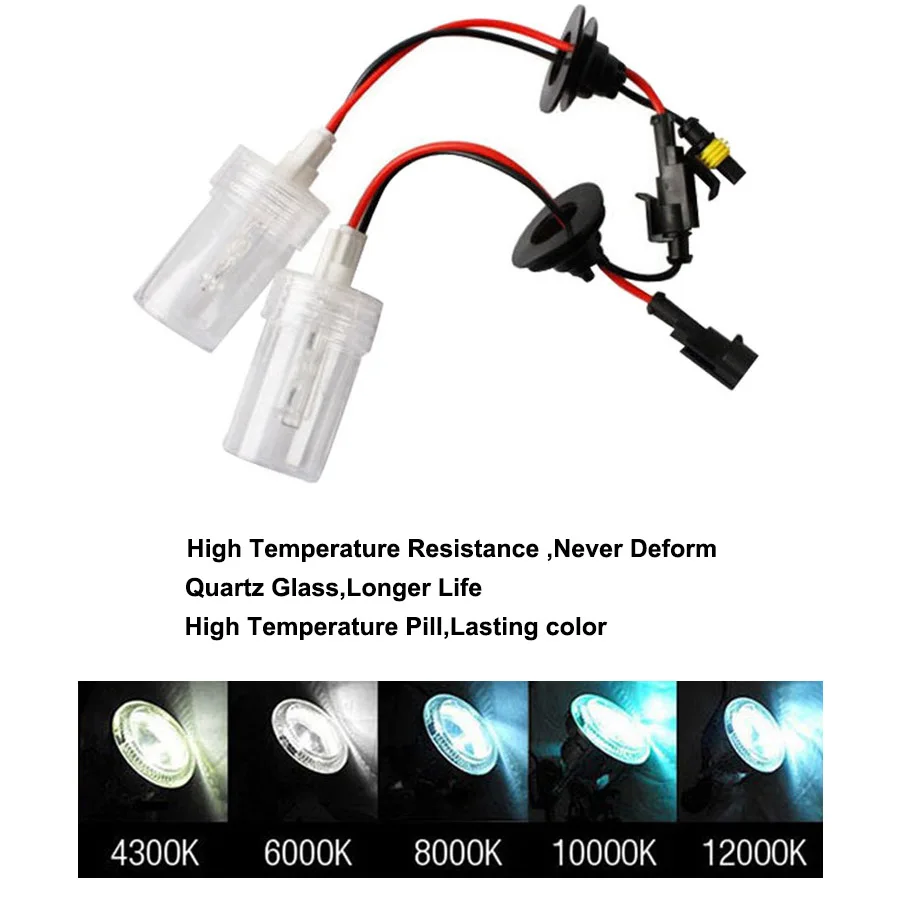 2018 HID Bulb 75W 12V H1 Xenon 8000k xenon h7 HID Car Replacement Lights 6000k 4300k