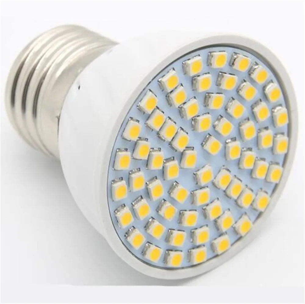 10 шт./лот 80 светодиодов Точечный светильник G10 MR16 E27 E14 refletor led 48 60 Светодиодные